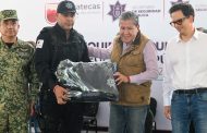 Dignifica Gobernador David Monreal con equipamiento y apoyos por más de 33 mdp a corporaciones de seguridad de región suroeste