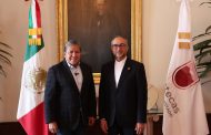 Recibe Gobernador David Monreal Ávila a Embajador de Irán en México; Zacatecas, primer estado que visita en el país