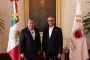 Recibe Gobernador David Monreal Ávila a Embajador de Irán en México; Zacatecas, primer estado que visita en el país