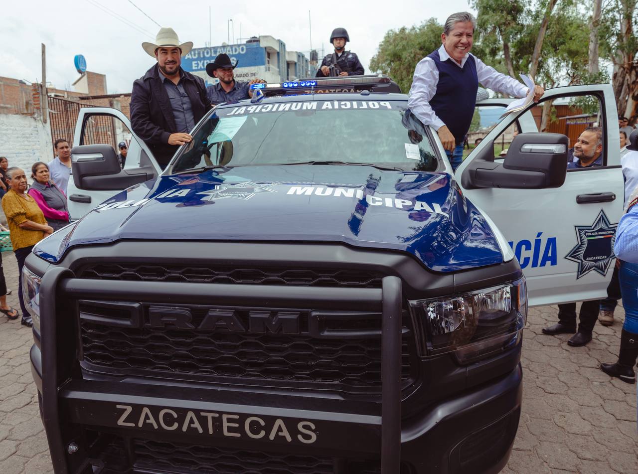 Fortalece Gobernador David Monreal seguridad en municipios del sur con equipamiento por más de 22 mdp
