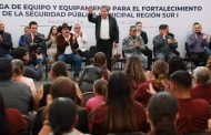 Fortalece Gobernador David Monreal con equipamiento e infraestructura de seguridad pública a la Región Sur I; invierte 32.8 millones de pesos