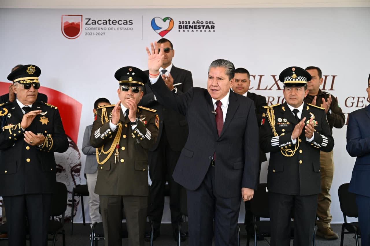 Conmemora Gobernador David Monreal ceremonia del 178 aniversario de la Gesta Heroica de los Niños Héroes