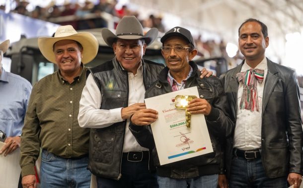 Con derrama histórica de 300 millones de pesos, impulsa Gobernador David Monreal impulsa la 4ª Expo Feria Agropecuaria Estatal 2025