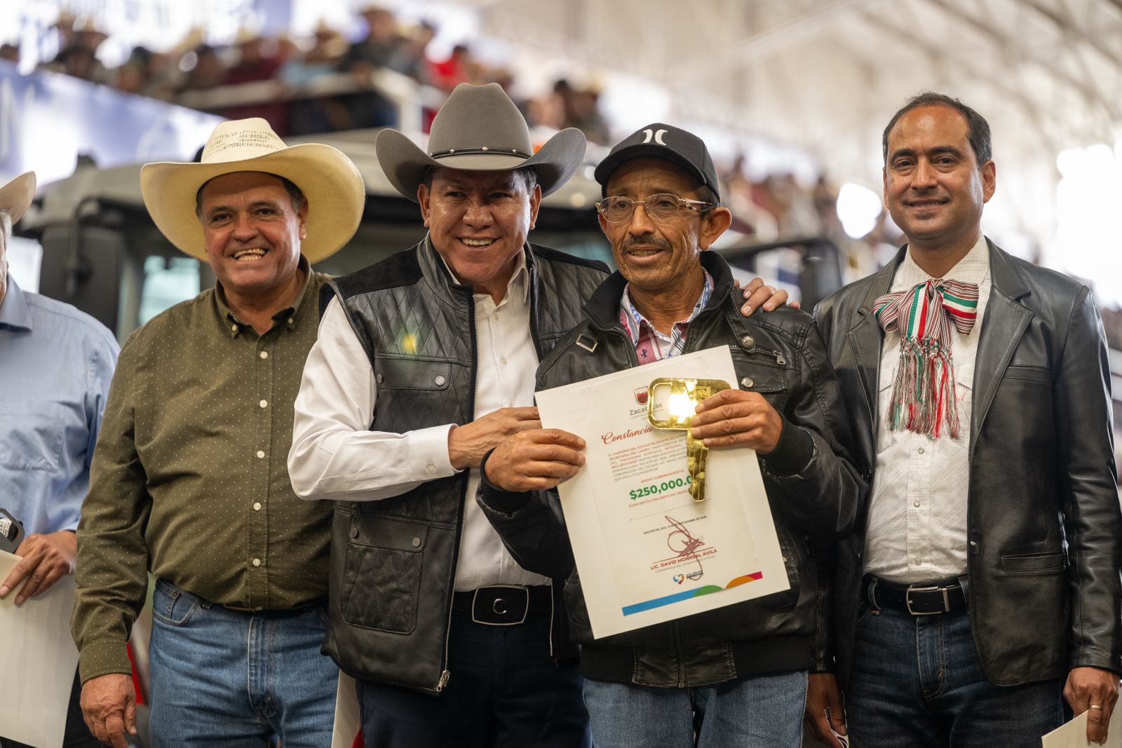 Con derrama histórica de 300 millones de pesos, impulsa Gobernador David Monreal impulsa la 4ª Expo Feria Agropecuaria Estatal 2025