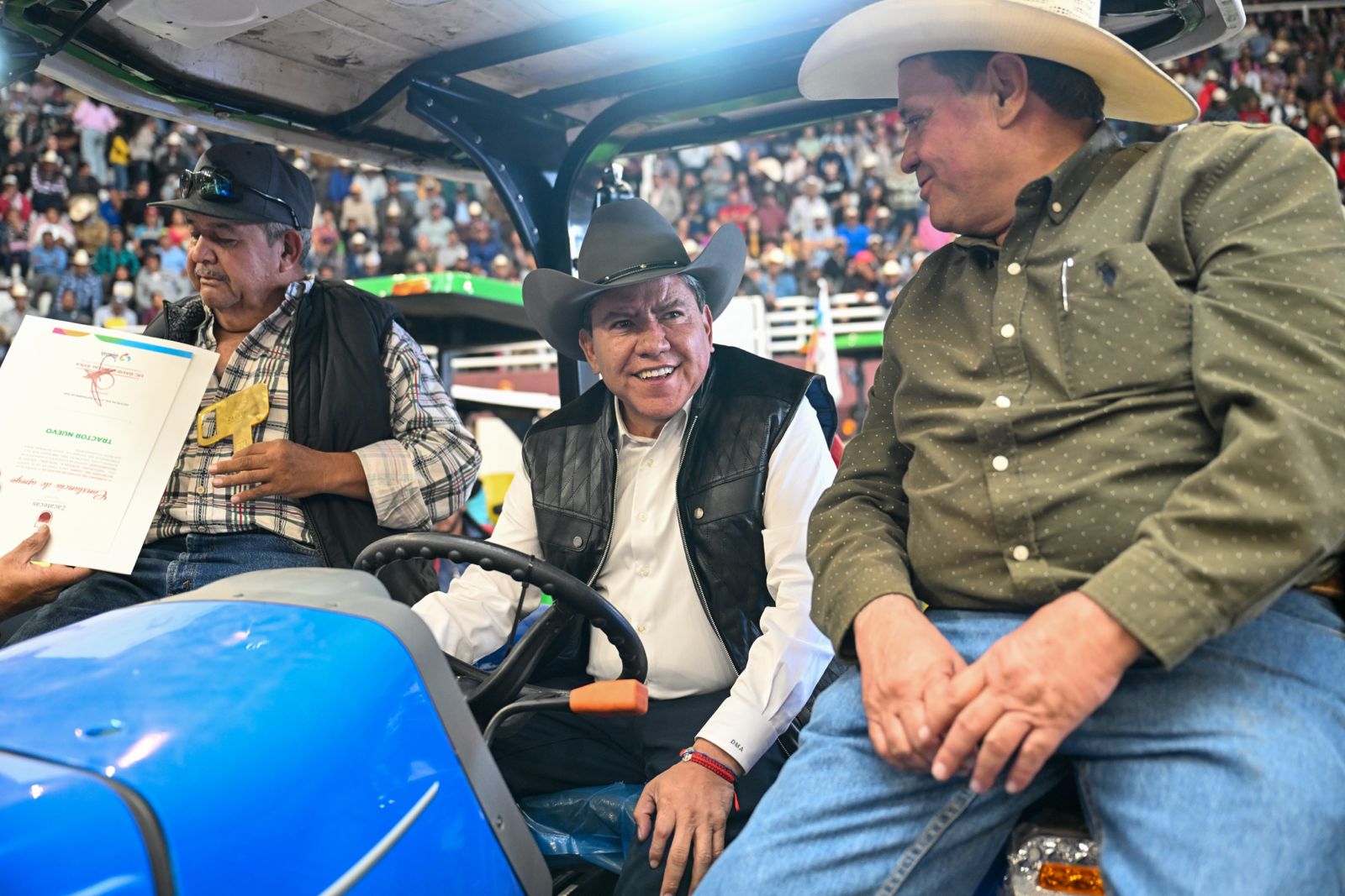 Brinda Gobernador David Monreal Ávila apoyos sin precedentes a campesinos y ganaderos de Zacatecas
