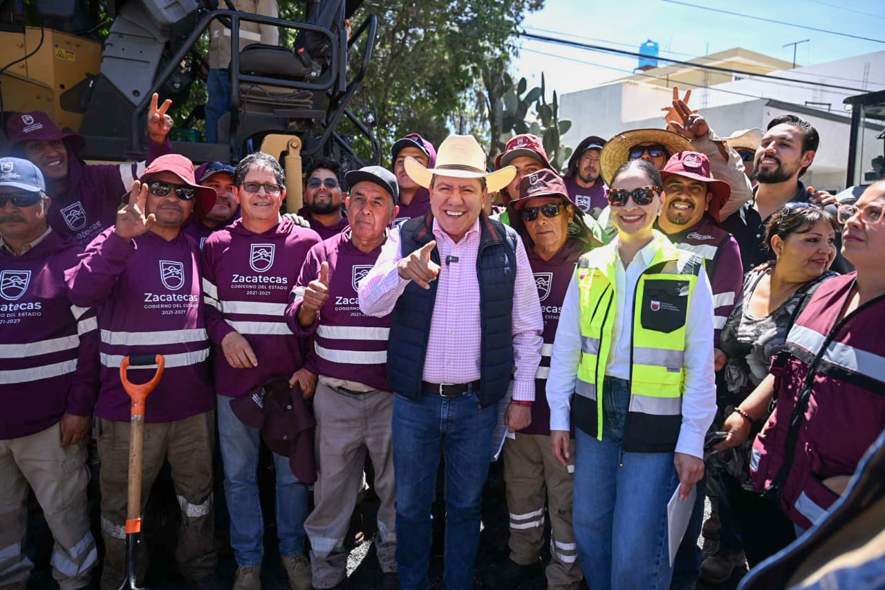 Con inversión de 5.3 mdp, Gobernador David Monreal mejora infraestructura carretera en Morelos