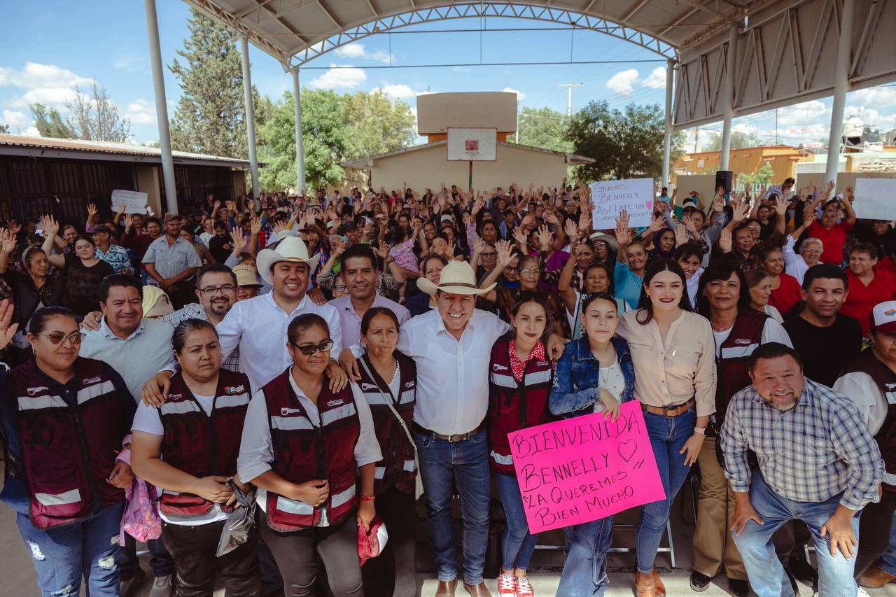 Impulsa Gobernador David Monreal bienestar social en comunidades de Fresnillo con Programa Corazón Contento