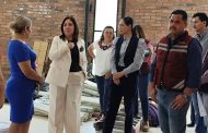 Supervisan Presidenta Honorífica de SEDIF y Secretaria de Obras Públicas rehabilitación de Casa Hogar para Jóvenes