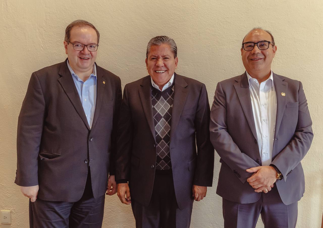 Se reúne Gobernador David Monreal con Rector de la UNAM para fortalecer la educación superior