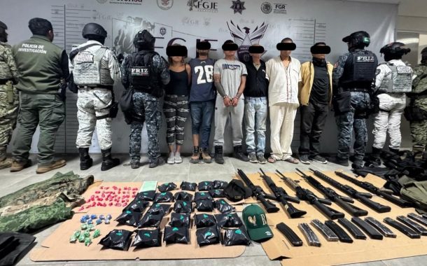 DETIENEN A 11 EN TABASCO ZACATECAS