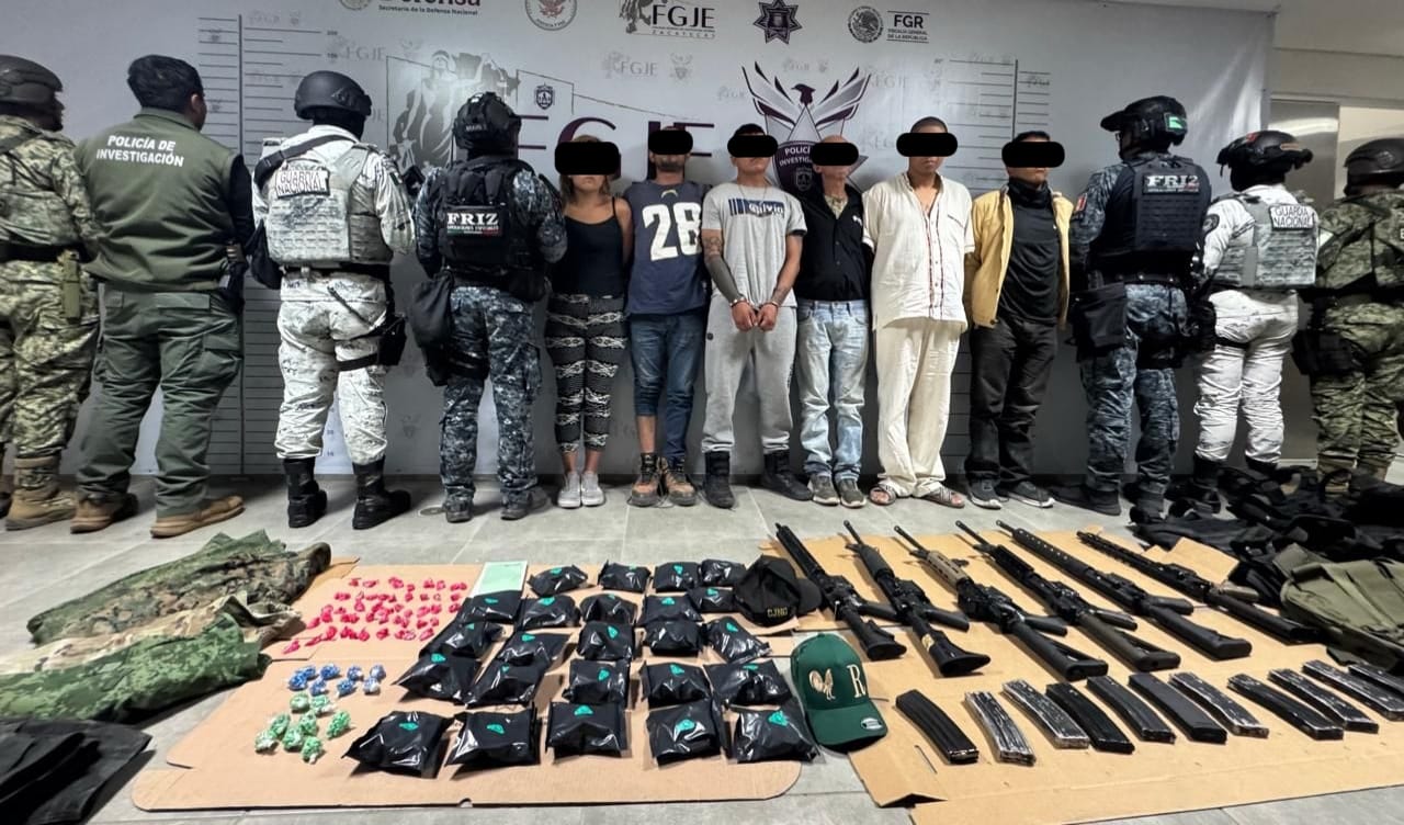 DETIENEN A 11 EN TABASCO ZACATECAS