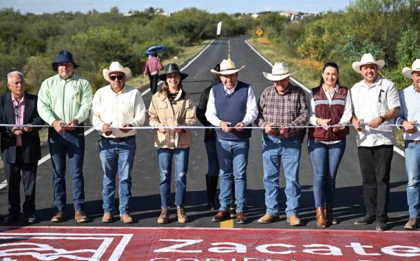 Se rescatará el 100% de las carreteras en Fresnillo: Gobernador David Monreal Ávila