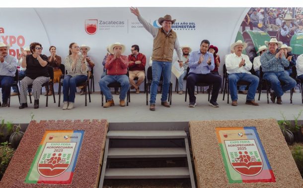 Feria Agropecuaria para Frijoleros 2025 que llevó el Gobernador David Monreal a Fresnillo dejará 100 mdp al campo zacatecano