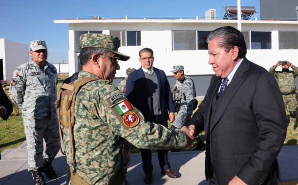 Zacatecas es, hoy, ejemplo nacional por su perseverancia, disciplina y resultados en materia de seguridad: Gobernador David Monreal Ávila