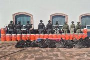 DECOMISA CERCA DE 2 TONELADAS DE METANFETAMINAS