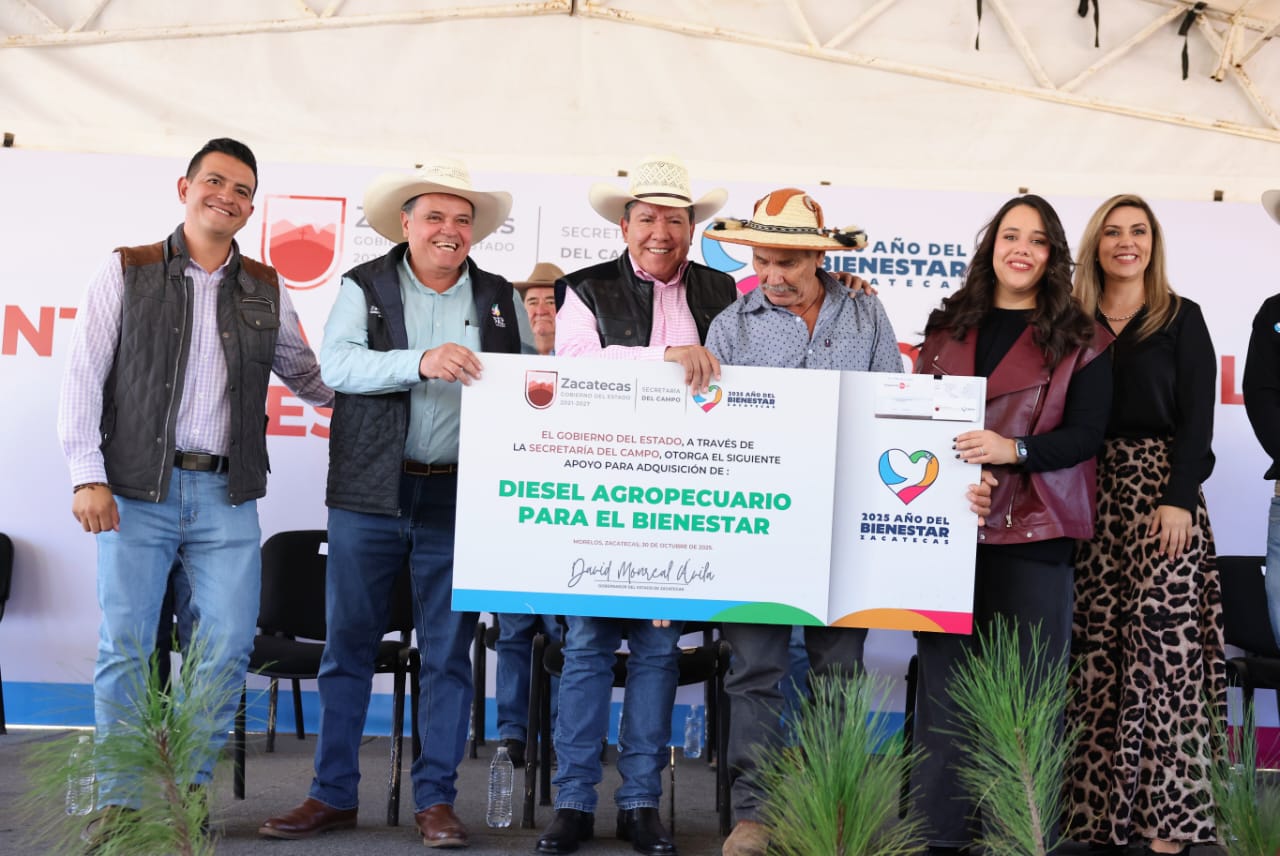 Garantiza Gobernador David Monreal Ávila apoyos al campo