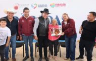 Inicia Gobernador David Monreal Posadas de la Paz y el Bienestar en comunidades de Fresnillo