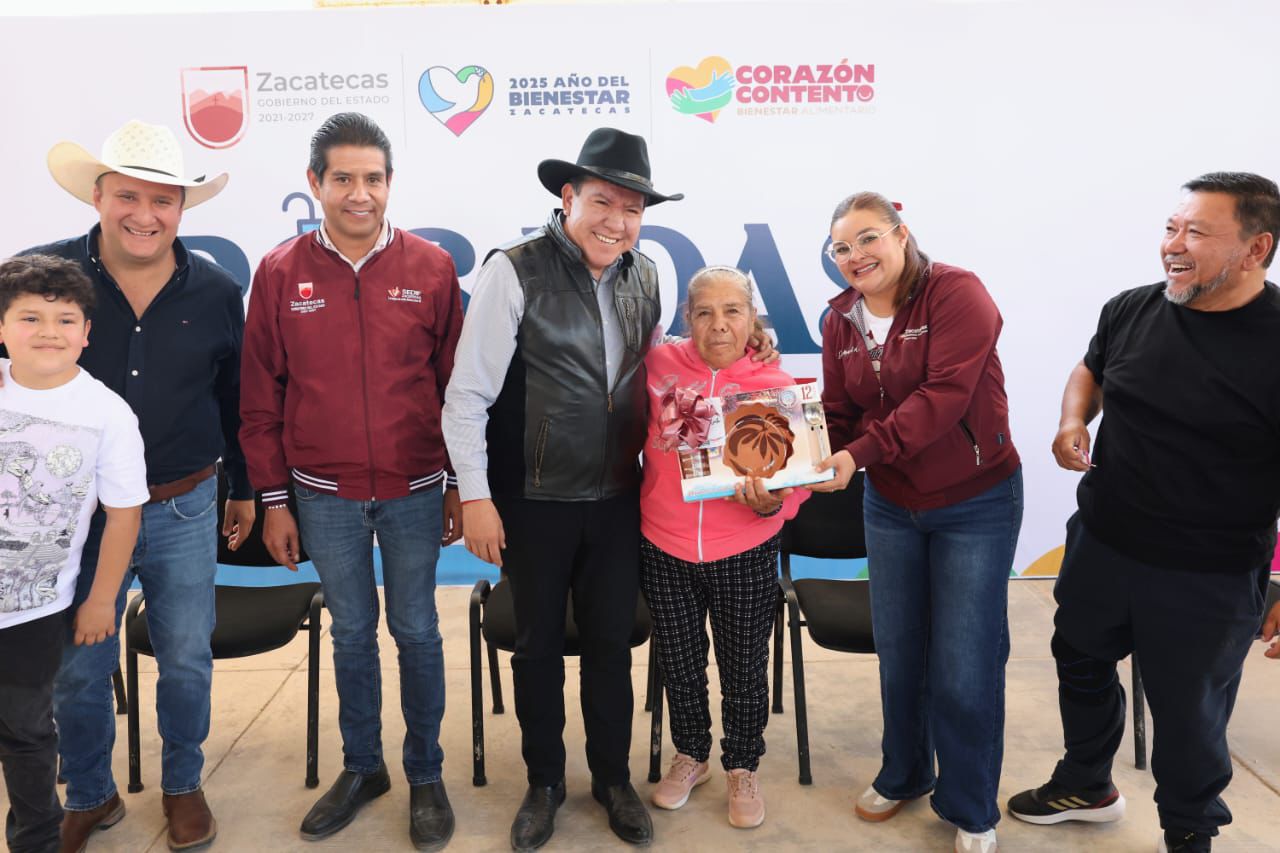 Inicia Gobernador David Monreal Posadas de la Paz y el Bienestar en comunidades de Fresnillo