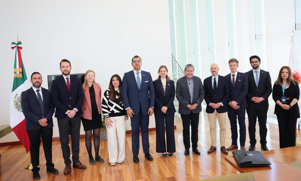 Destaca Gobernador David Monreal cooperación con Noruega y Alemania en materia de identificación humana