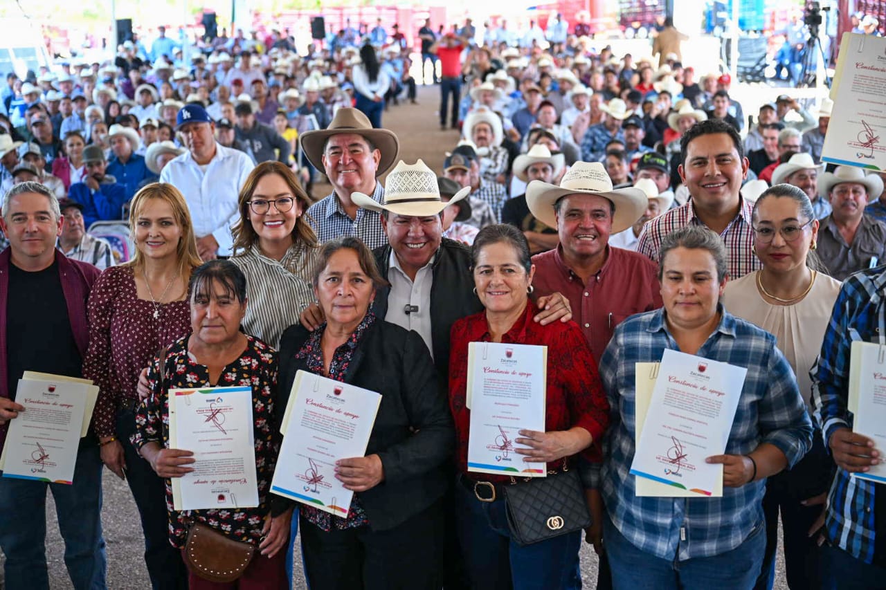 Programa Bienestar Pecuario del Gobernador David Monreal deja derrama de 34 mdp para el campo este fin de semana
