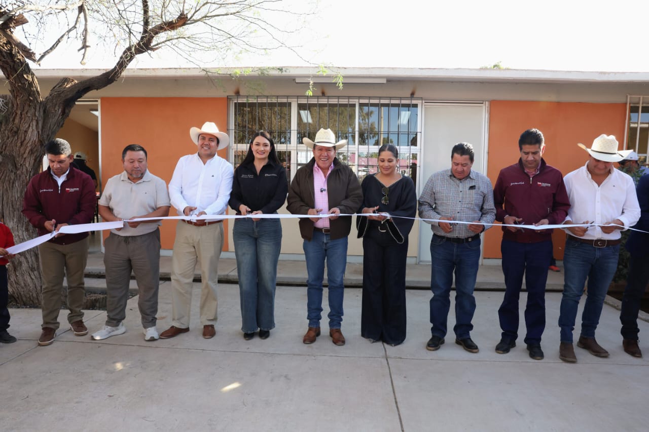 Inaugura Gobernador David Monreal obras de infraestructura educativa en Primaria “J. Guadalupe Victoria” de Fresnillo