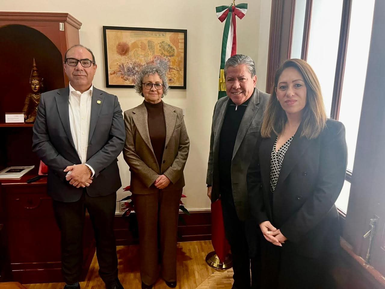 Realiza Gobernador David Monreal gestiones en Secretaría de Hacienda para garantizar cierre financiero y pagos al magisterio