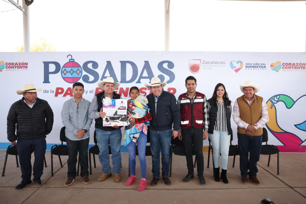 En 2026, Año del Progreso, se fortalecerán los apoyos sociales: Gobernador David Monreal Ávila