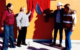 Inaugura Gobernador David Monreal obras de infraestructura educativa en municipio de El Salvador