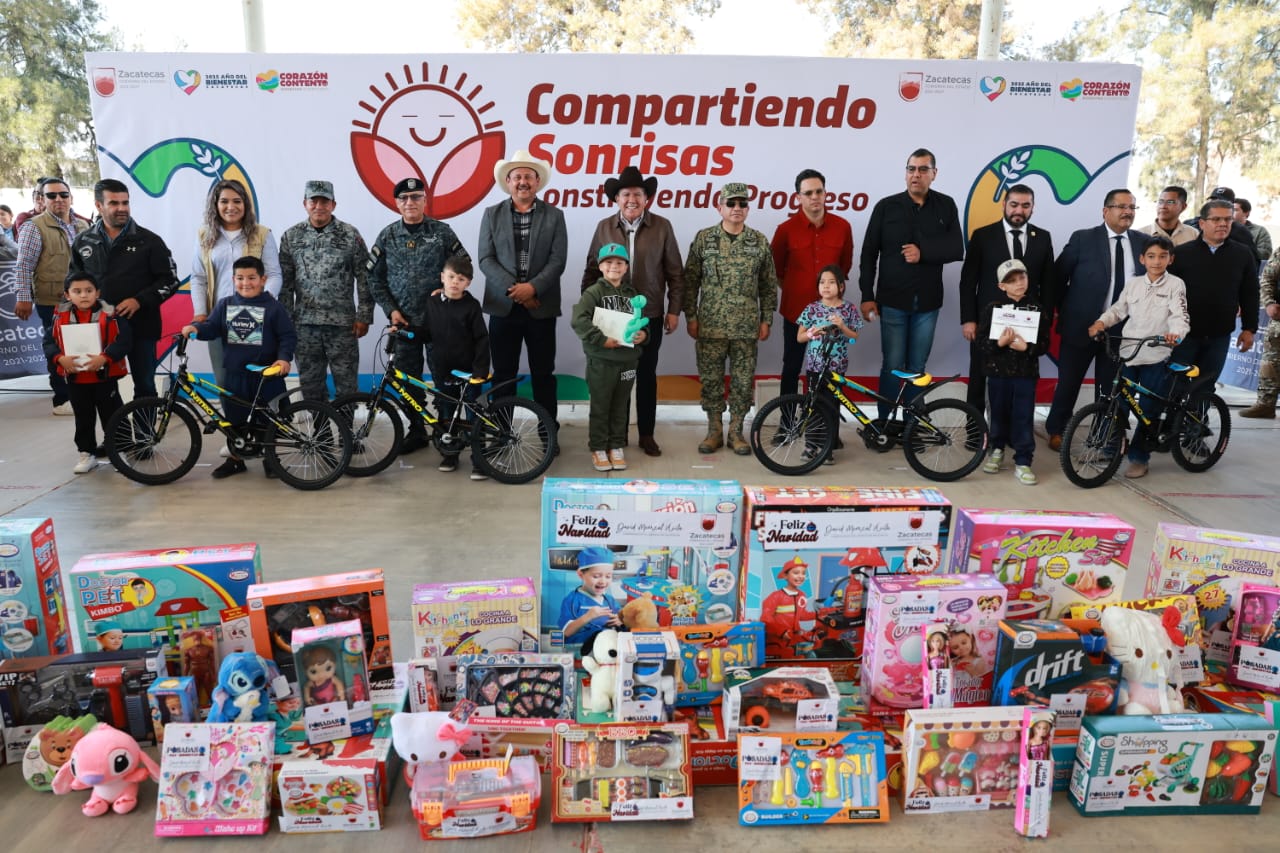 Impulsa Gobernador David Monreal programa Compartiendo Sonrisas, Construyendo Progreso, para fortalecer bienestar de la niñez