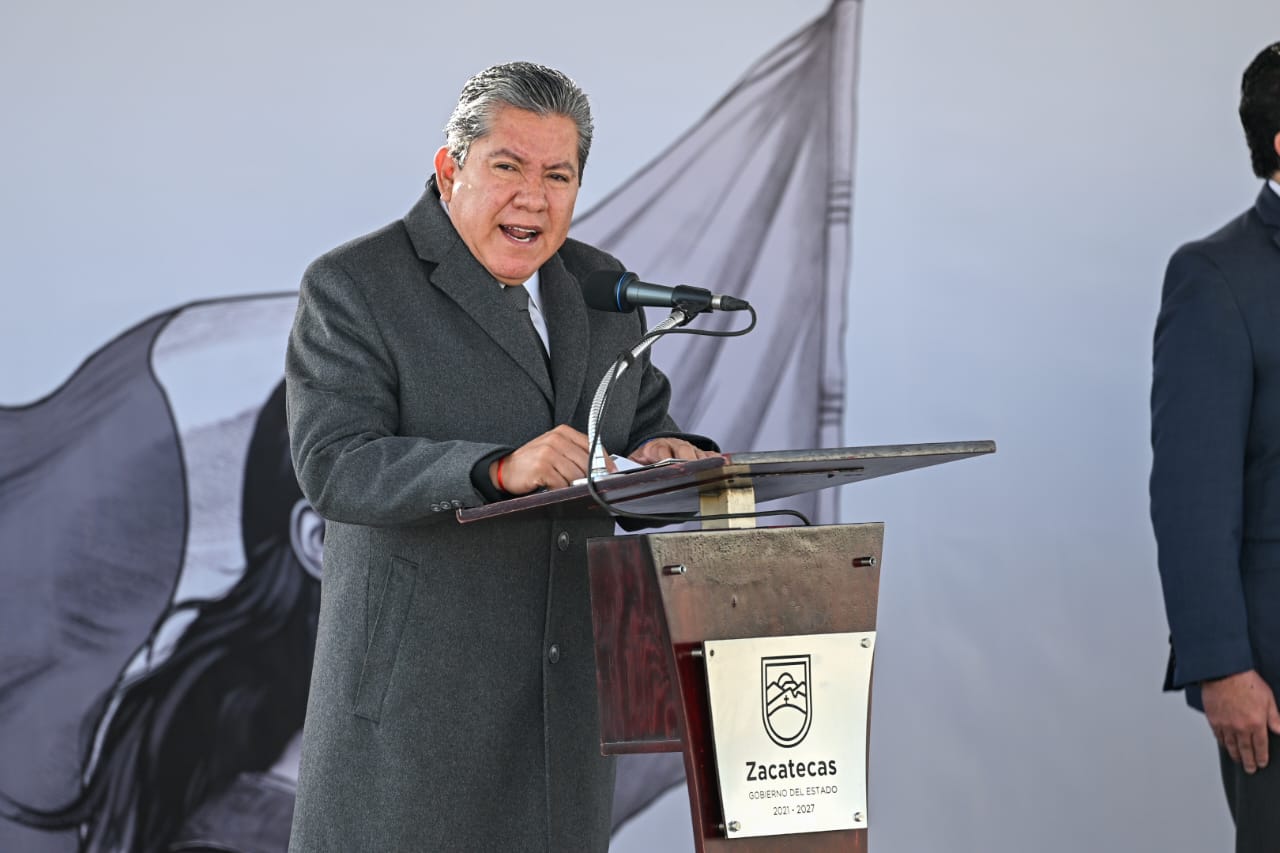 Encabeza Gobernador David Monreal toma de protesta del nuevo Coordinador de la Guardia Nacional en Fresnillo