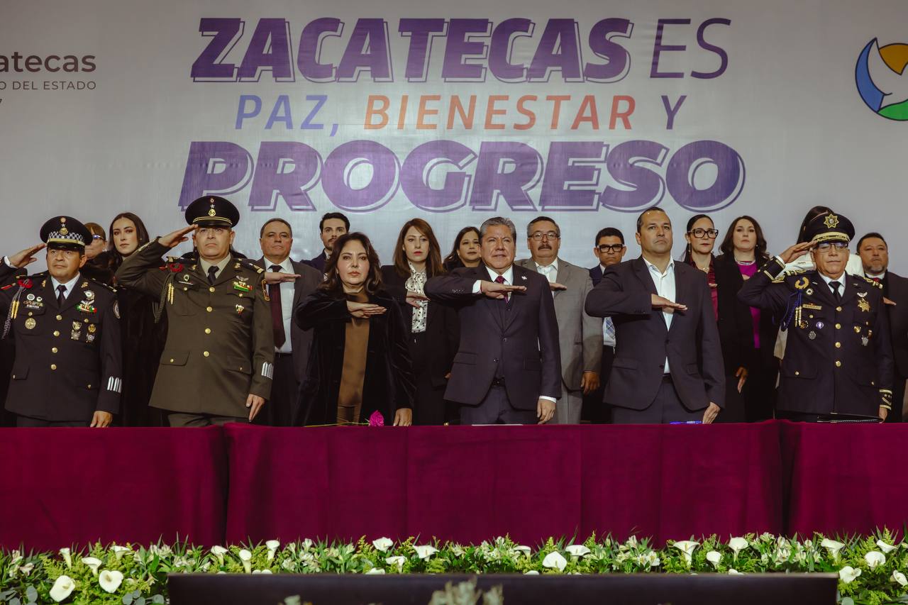 Zacatecas avanza con paz, bienestar y progreso: Gobernador David Monreal Ávila