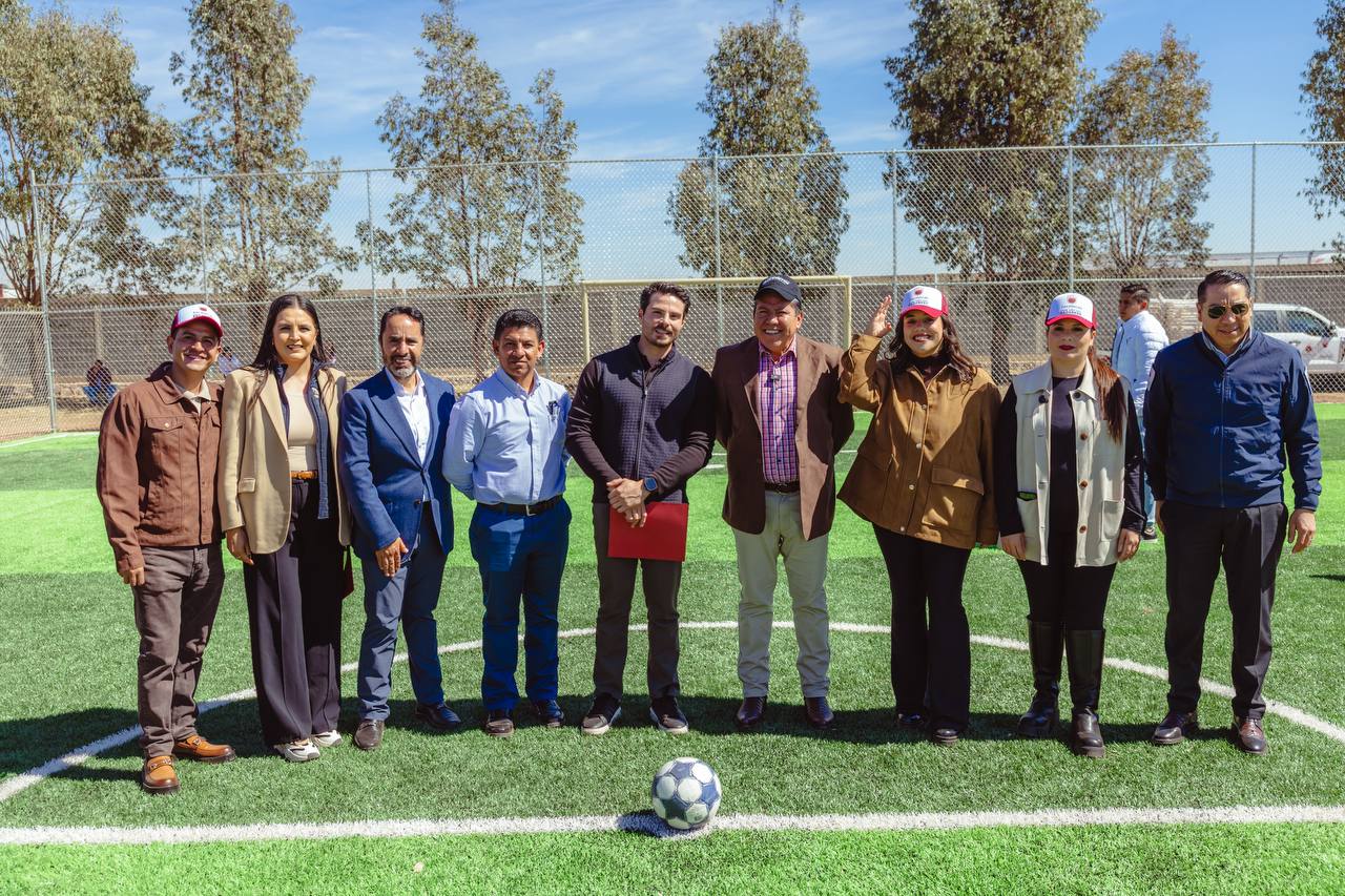 Anuncia Gobernador David Monreal construcción y rehabilitación de 100 canchas deportivas en este Año del Progreso 2026