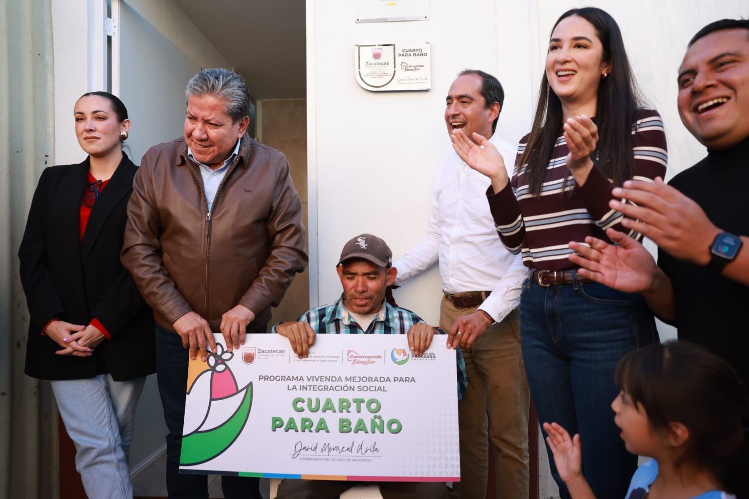 Con dignificación de viviendas, se avanza en el progreso en Zacatecas: Gobernador David Monreal Ávila